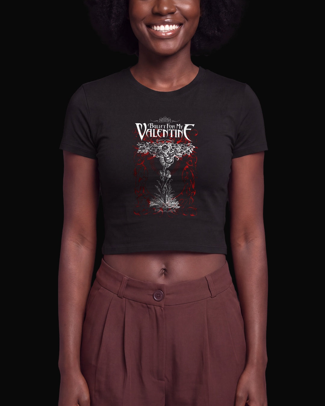 Bullet For My Valentine Risen From Seed Siyah Baby Tee Tişört