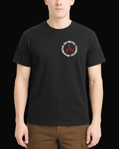 Babymetal SU YUI MAO METAL Siyah Tişört