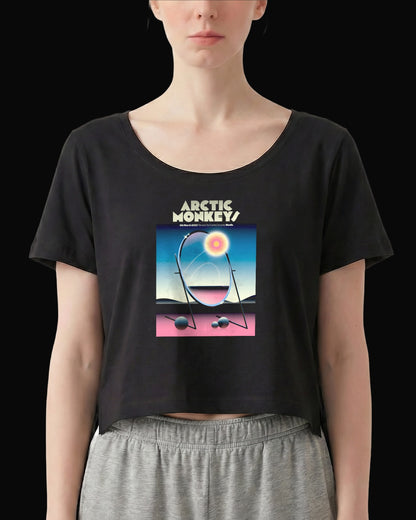 Arctic Monkeys Mirrored Sun Siyah Kadın Tişört