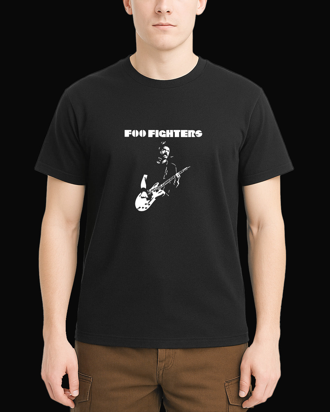 Foo Fighters DAVE GROHL Siyah Tişört