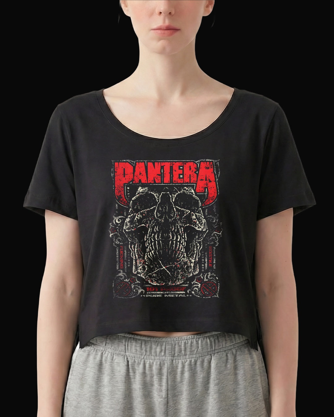 Pantera 101 Proof Siyah Kadın Tişört