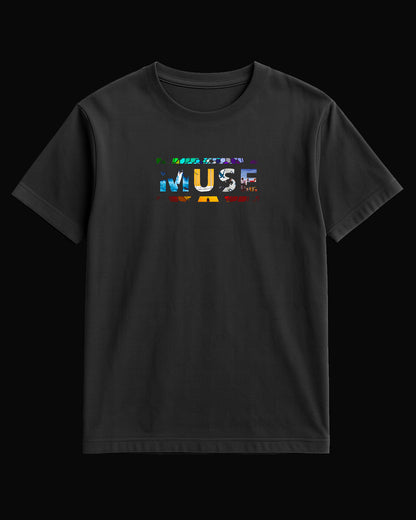 Muse Grup Logo Siyah Tişört