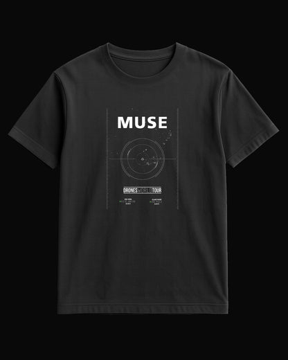 Muse Drones World Tour Siyah Tişört