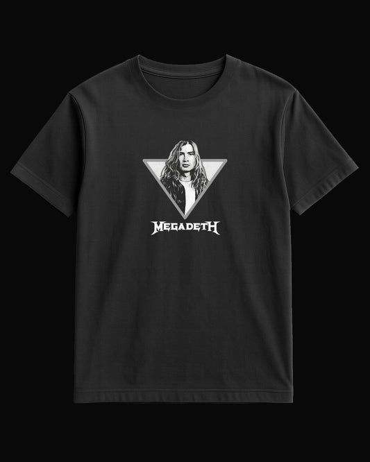 Megadeth Dave Mustaine Siyah Tişört V4