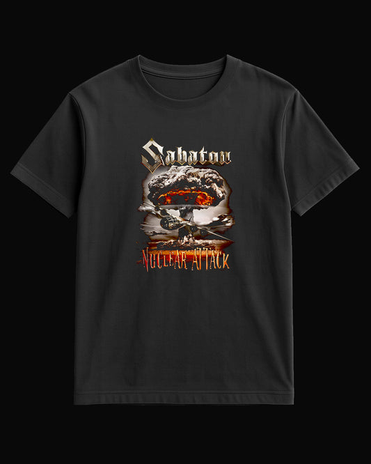 Sabaton Bomb Siyah Tişört