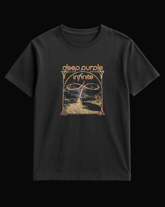 Deep Purple infinite Siyah Tişört
