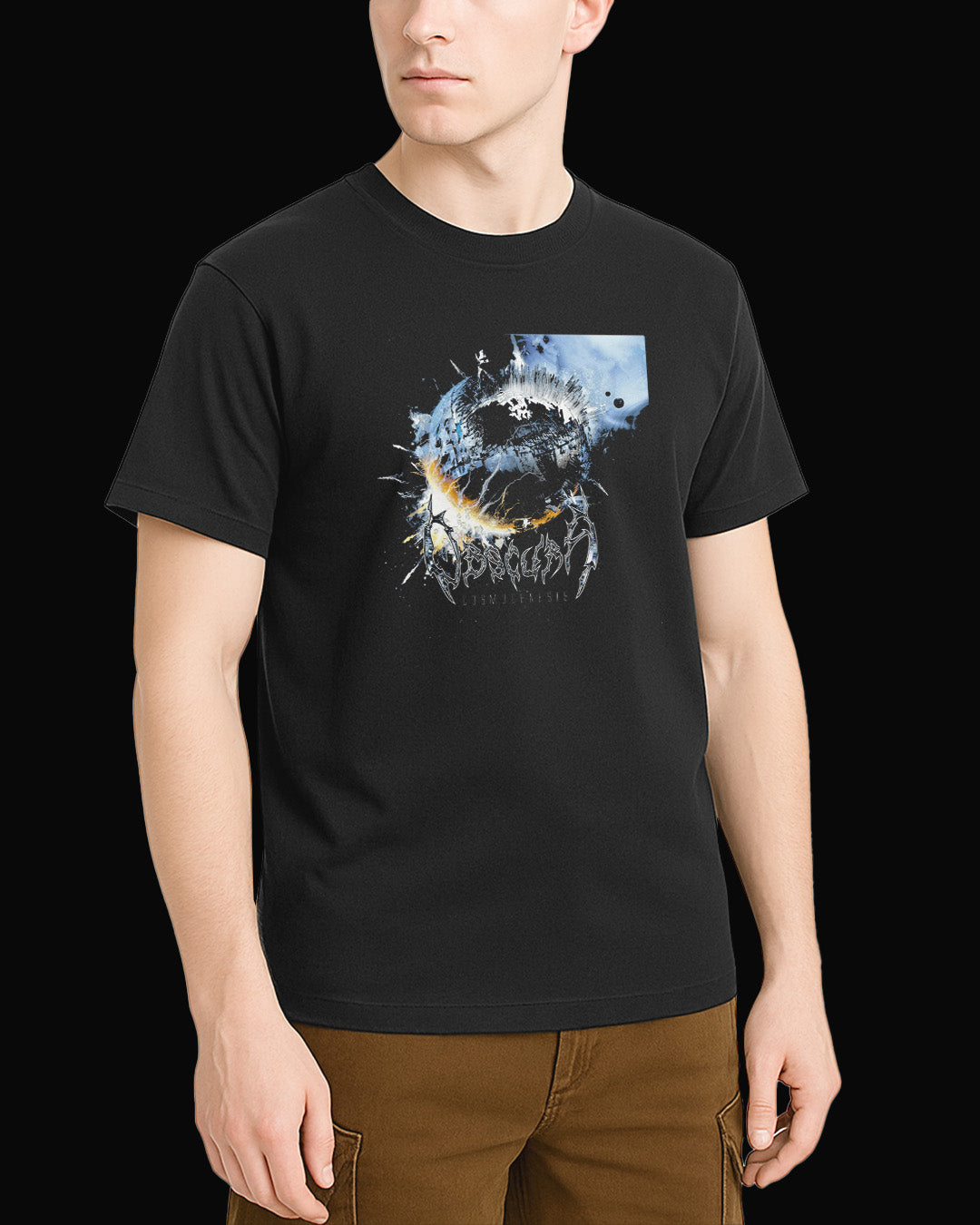 Obscura Cosmogenesis Black T-Shirt