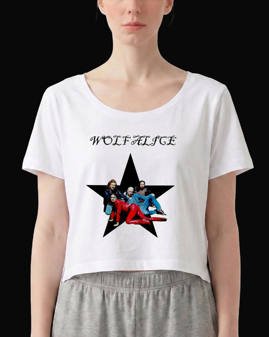 Wolf Alice Grup Foto Beyaz Kadın Tişört