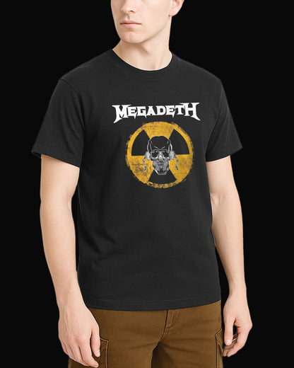 Megadeth NUKE ALERT! Siyah Tişört
