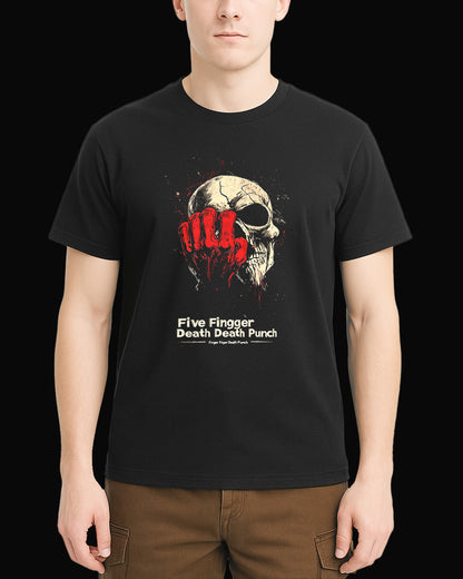 Five Finger Death Punch RED HANDED Siyah Tişört