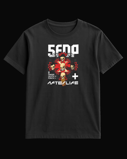 Five Finger Death Punch AfterLife Siyah Tişört V2