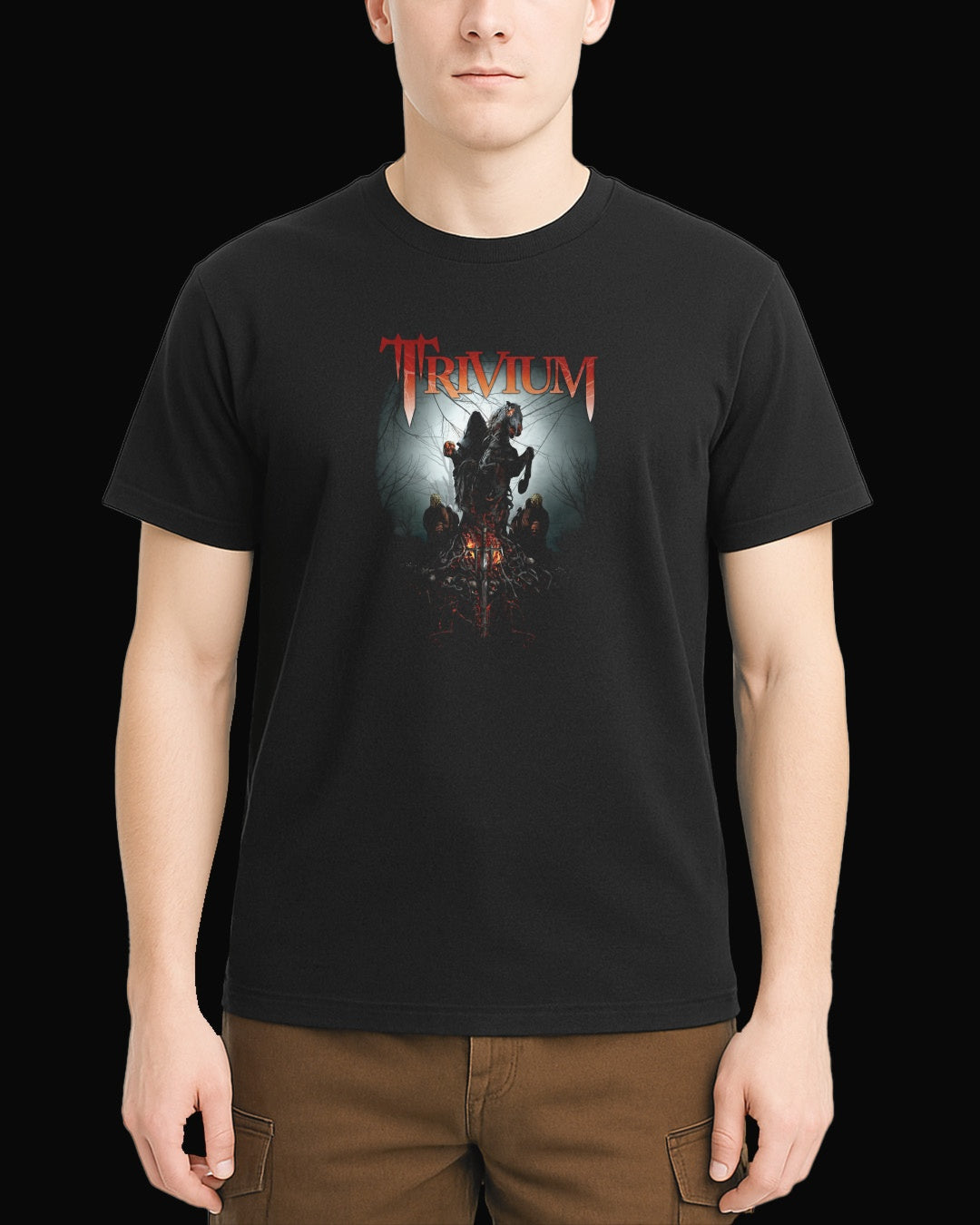 Trivium The Crusade Siyah Tişört