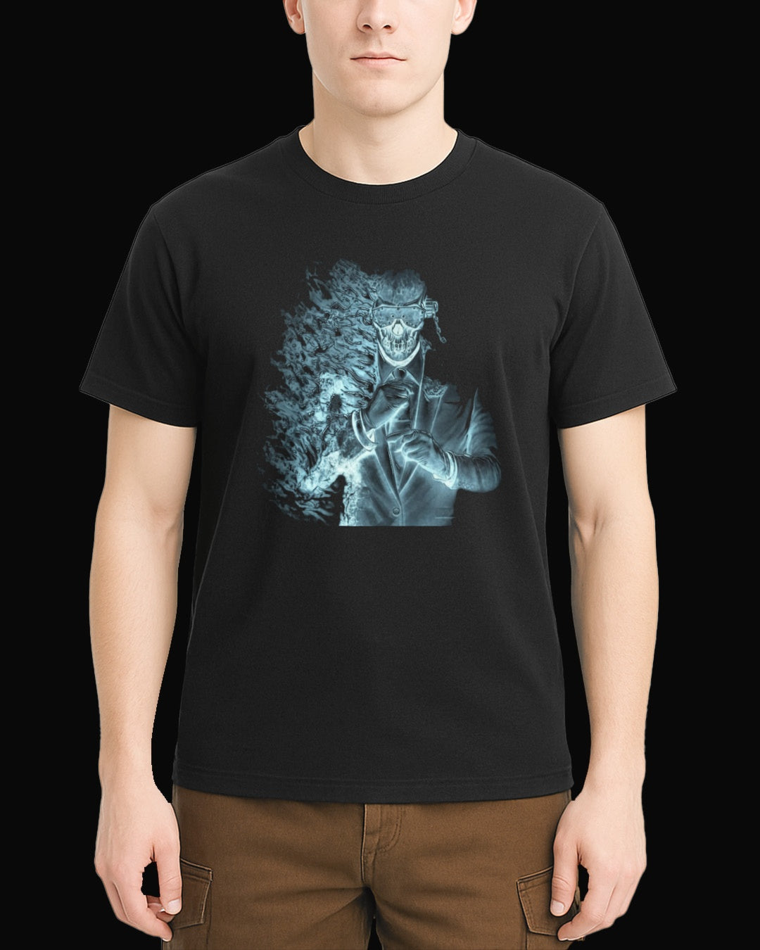 Megadeth 2026 NEON BLUE ALBUM Siyah Tişört