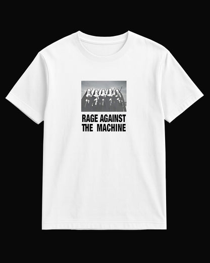 Rage Againts The Machine Nun Beyaz Tişört