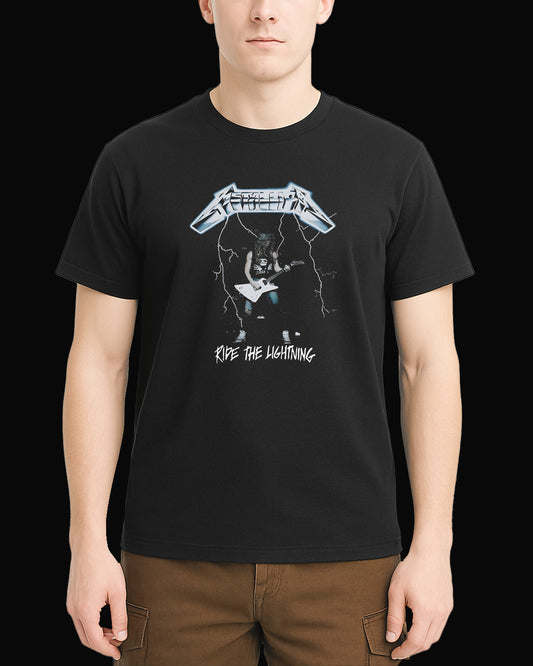 Metallica Ride The Lightning Siyah Tişört