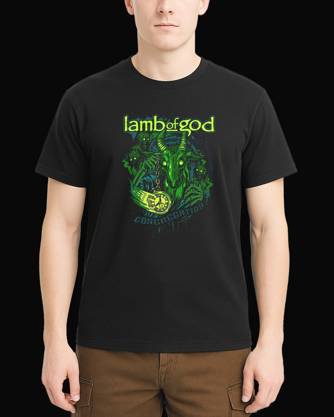 Lamb Of God Congregation Siyah Tişört