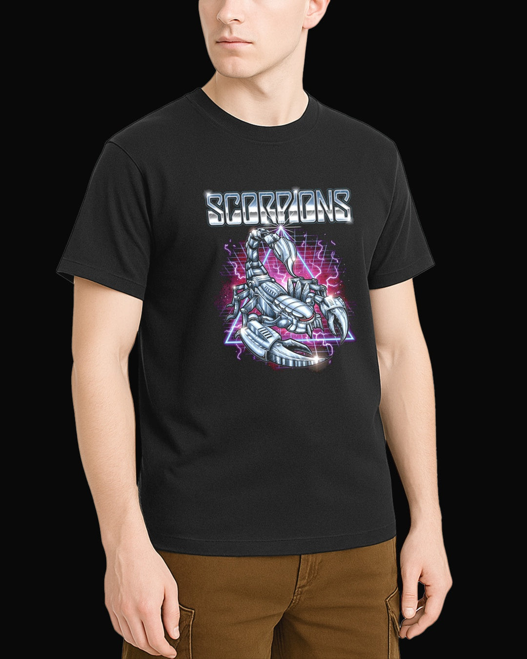 Scorpions Neo-Scorp Siyah Tişört
