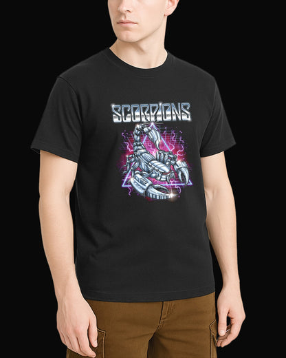 Scorpions Neo-Scorp Siyah Tişört