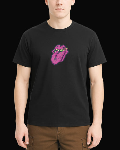 The Rolling Stones Stinky Tongue Siyah Tişört