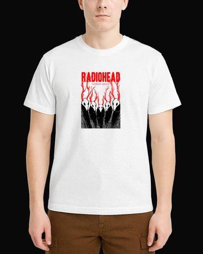 Radiohead Lisbon Beyaz Tişört