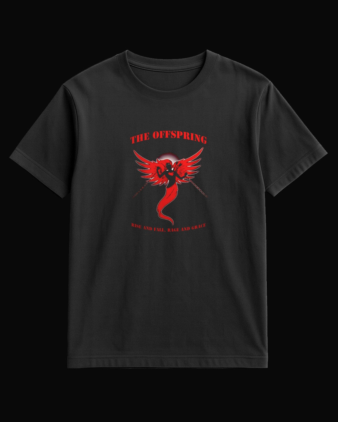 The Offspring Rise and Fall, Rage and Grace Siyah Tişört