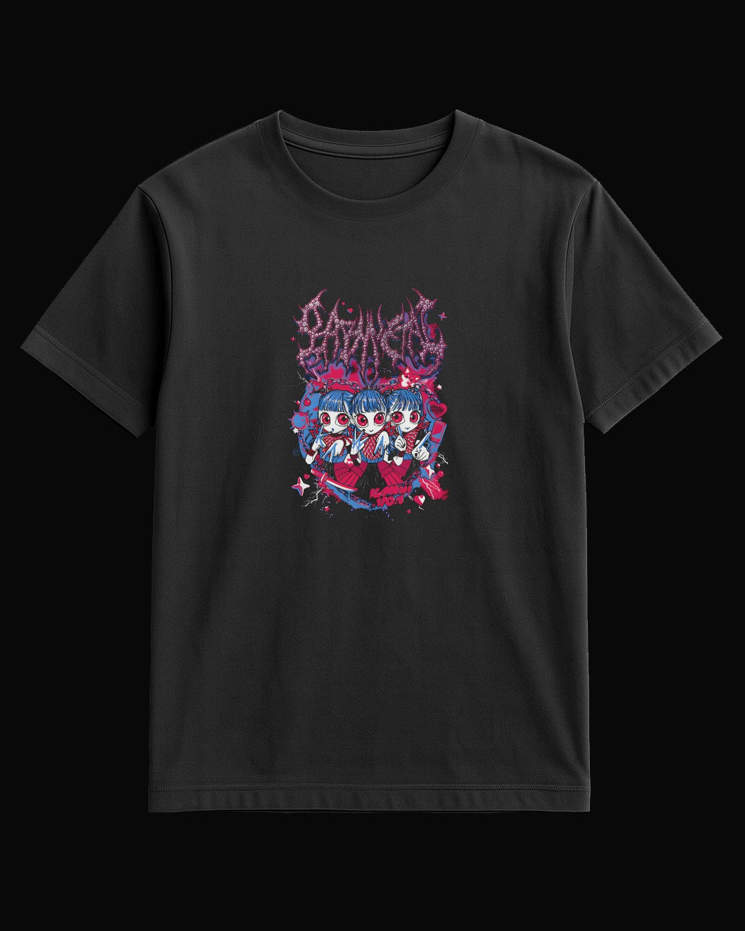 Babymetal The Girls Black T-Shirt