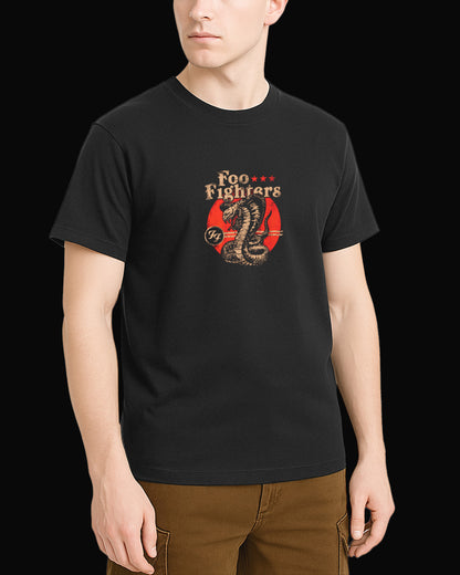 Foo Fighters King Cobra Siyah Tişört