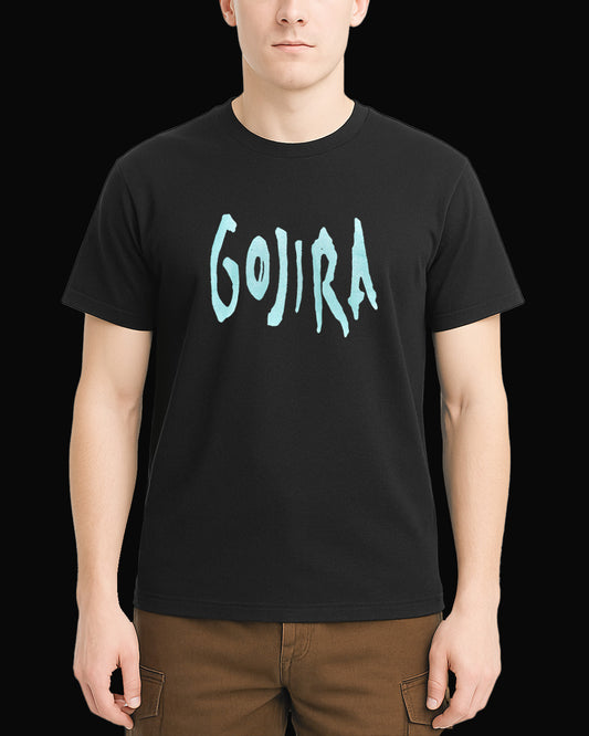 Gojira Grup Logo Siyah Tişört