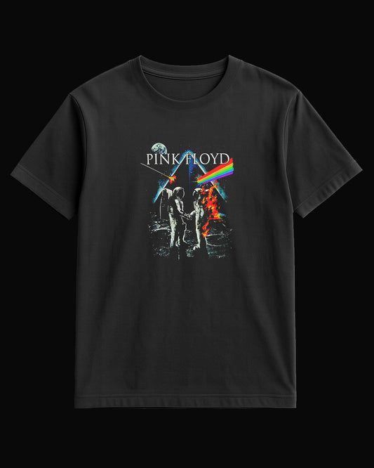 Pink Floyd Dark Side of the Moon Siyah Tişört V2