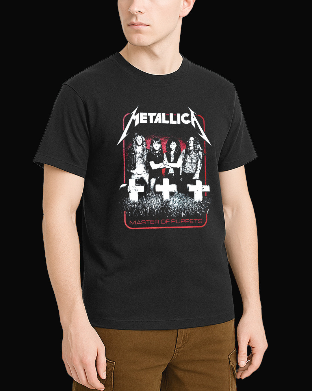 Metallica Master Of Puppets Siyah Tişört