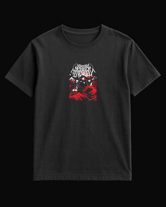Babymetal Grup Logo Siyah Tişört V2