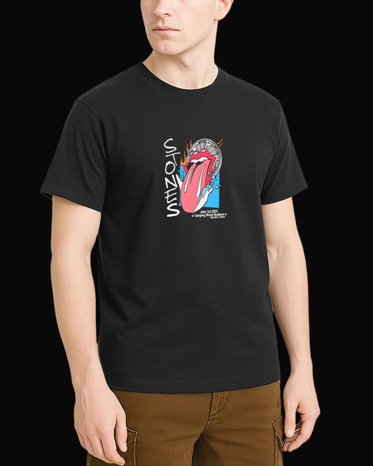 The Rolling Stones Florida Concert Siyah Tişört