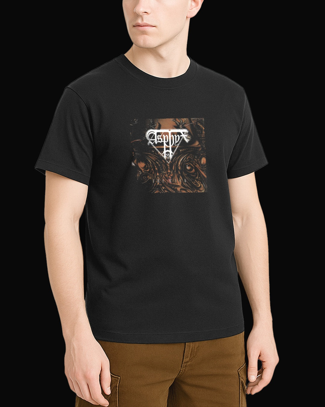 Asphyx The Rack Siyah Tişört