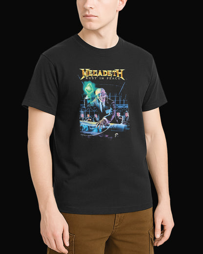 Megadeth Rust In Peace Siyah Tişört