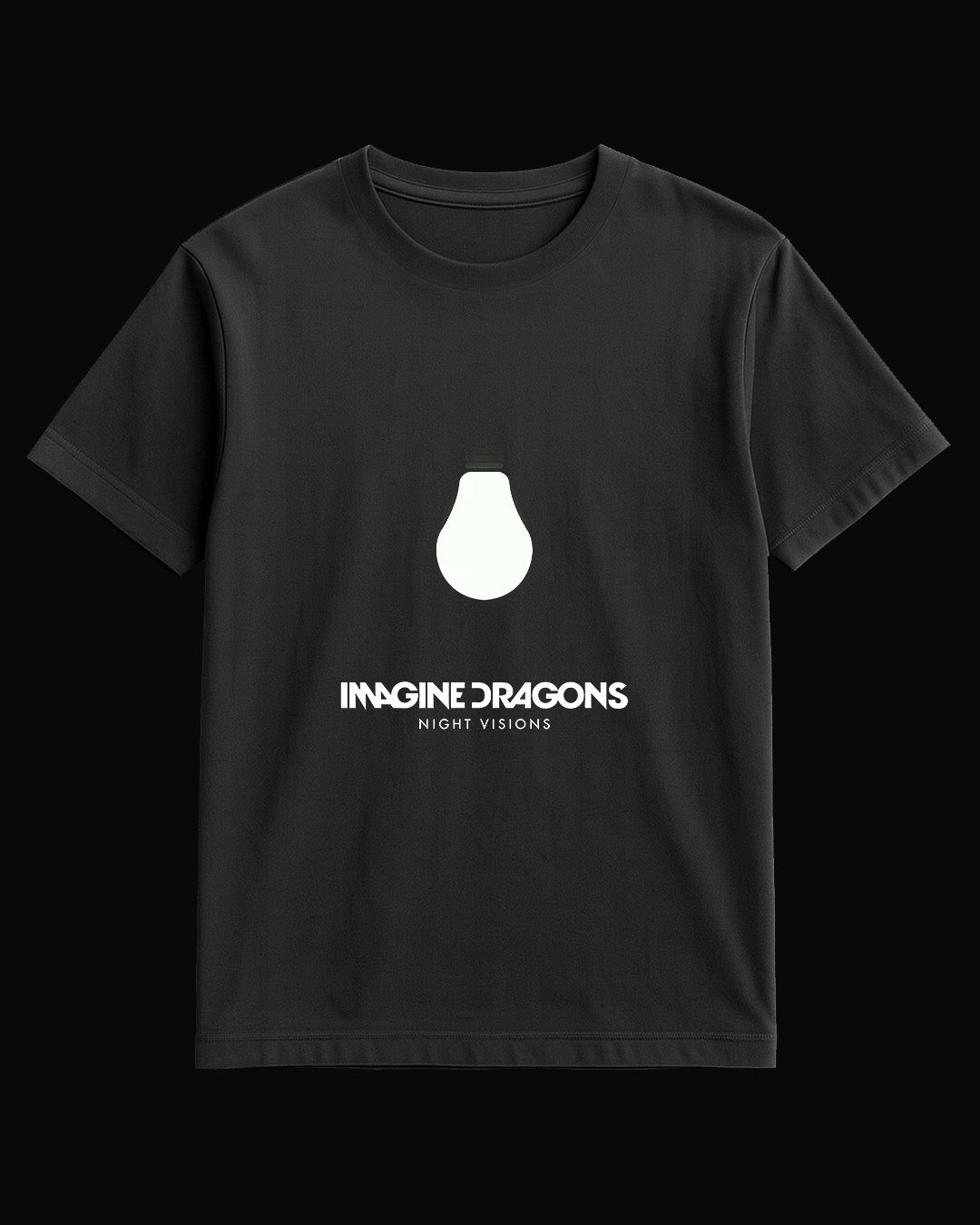 Imagine Dragons Night Visions Siyah Tişört V3