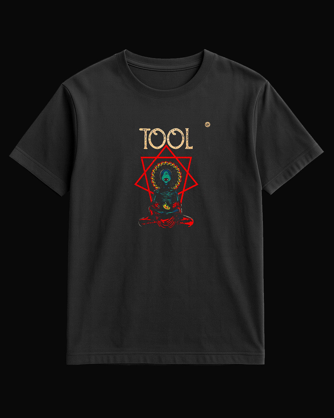 Tool Salival Siyah Tişört
