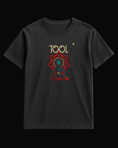 Tool Salival Siyah Tişört