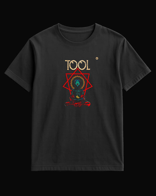 Tool Salival Siyah Tişört