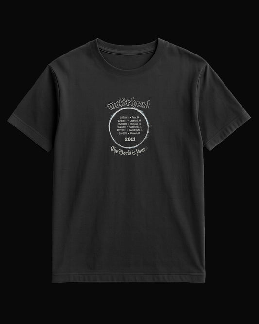 Motörhead The Wörld Is Yours Black T-Shirt