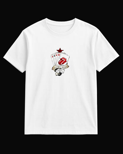 The Rolling Stones Royal Flush Tongue Beyaz Tişört