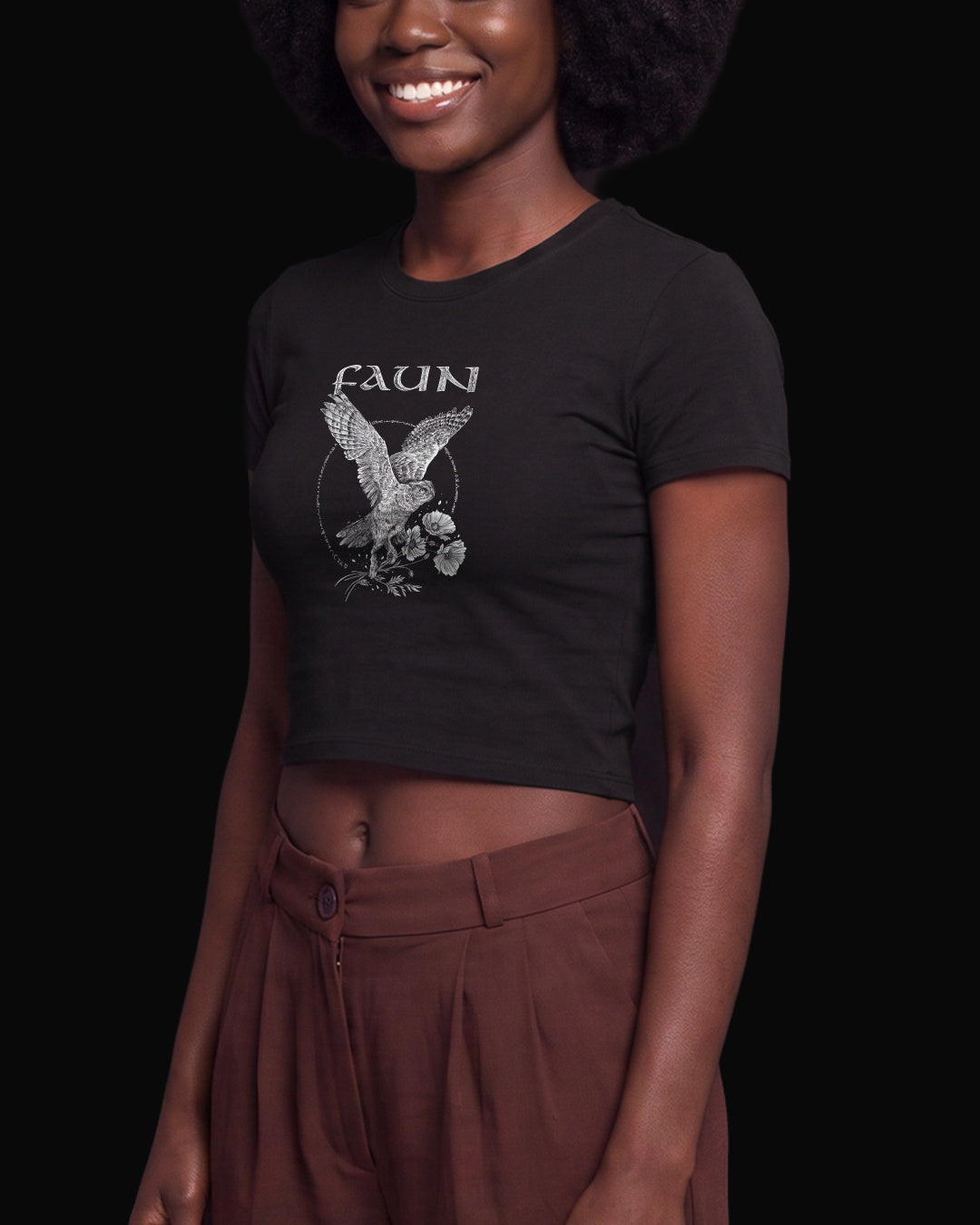 Faun Sieben Raben Siyah Baby Tee Tişört