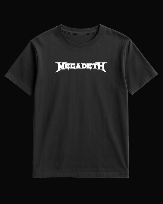 Megadeth Grup Logo-3 Siyah Tişört