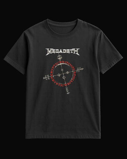Megadeth Cryptic Writings Siyah Tişört