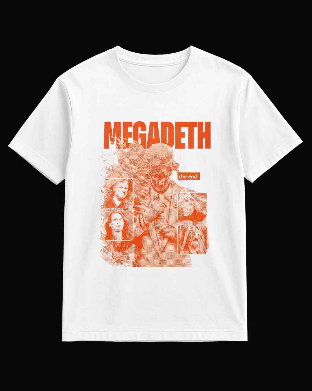 Megadeth the end Beyaz Tişört