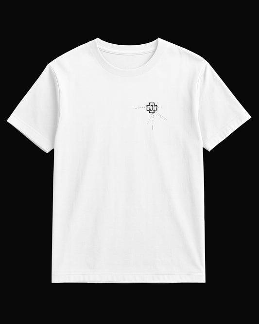 Rammstein Engel Logo Beyaz Tişört