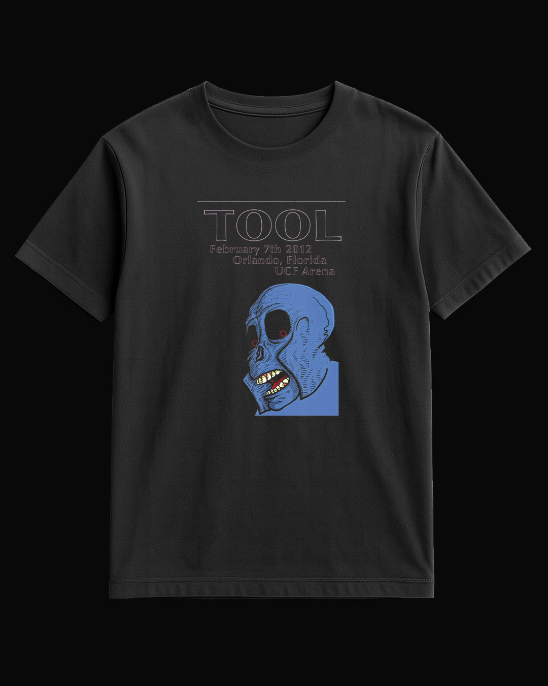 Tool Red Eye Siyah Tişört