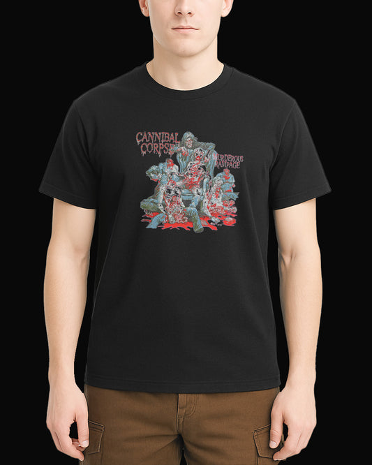 Cannibal Corpse Murderous Rampage Siyah Tişört