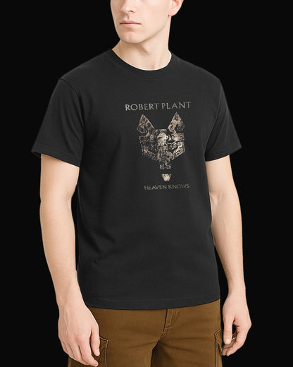 Robert Plant Heaven Knows Siyah Tişört