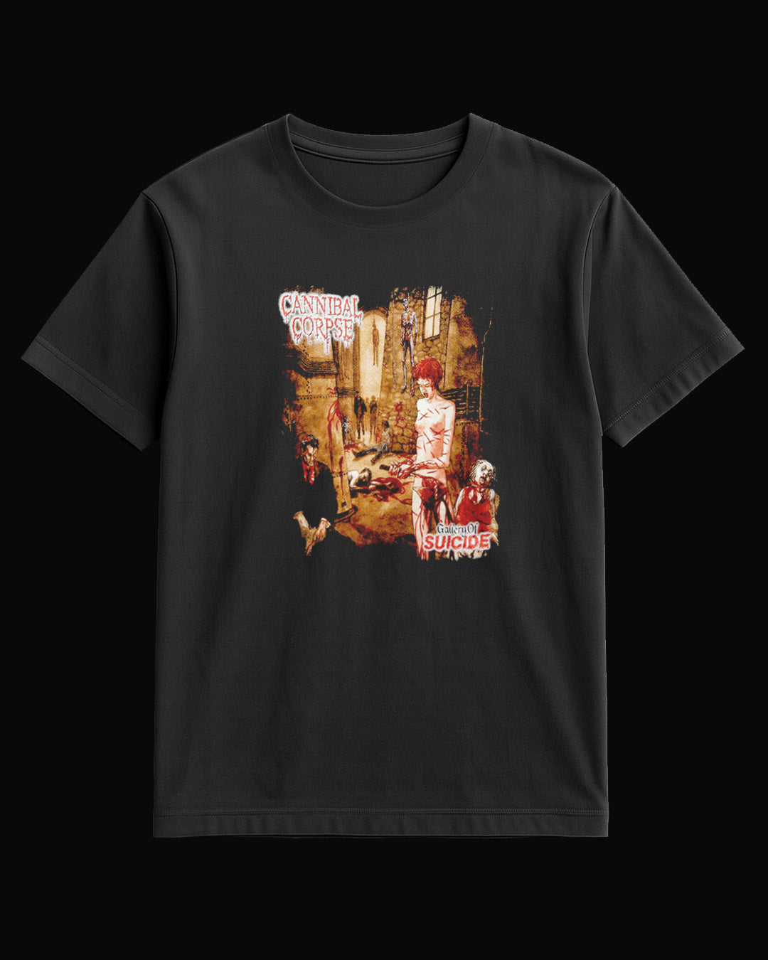 Cannibal Corpse Gallery Of Suicide Siyah Tişört
