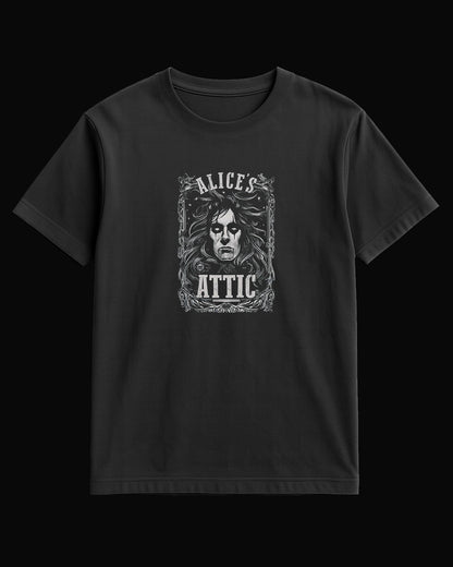 Alice Cooper Alice's Attic Siyah Tişört